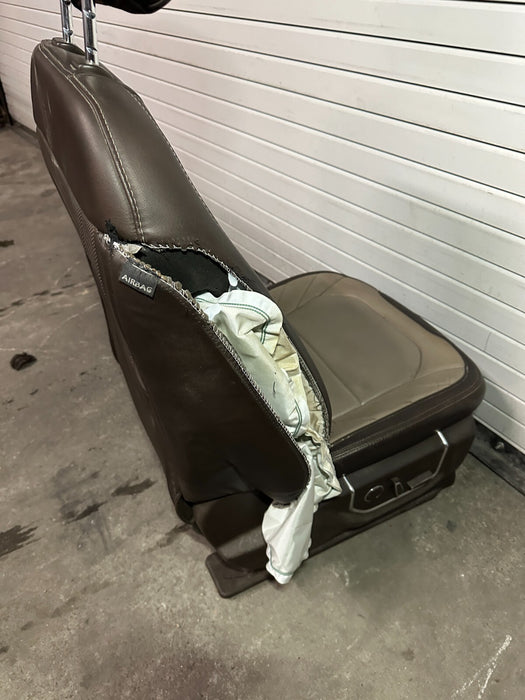 2019 FORD F350 LIMITED FRONT PASSENGER SEAT OEM *READ*