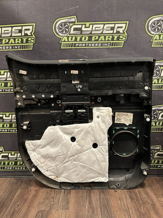 2017-2019 FORD 350 F450 PLATINUM REAR PASSENGER RIGHT DOOR PANEL OEM *WEAR 4-8*