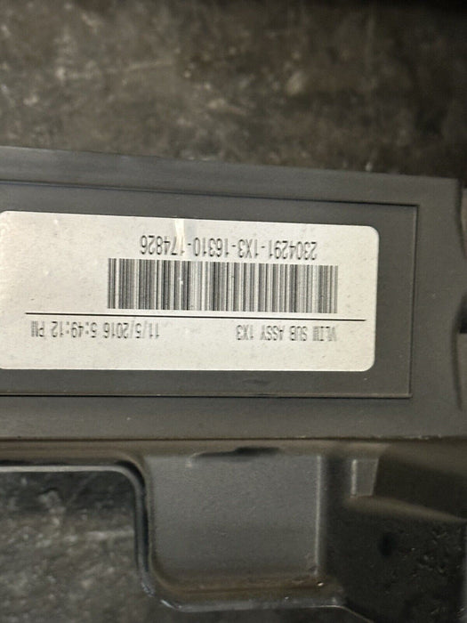 2017 RAM 3500 LIMITED MEGACAB BLACK LEATHER FRONT DAHBOARD DASH W/ BAG OEM