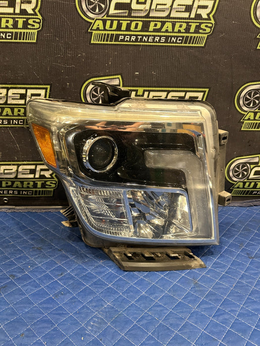 2017 NISSAN TITAN XD PASSENGER RIGHT LED HEADLIGHT OEM