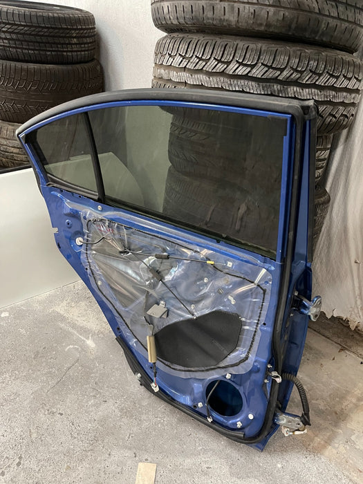 2015-2020 SUBARU WRX STI REAR LEFT DRIVER DOOR SHEEL OEM WORLD RALLY BLUE