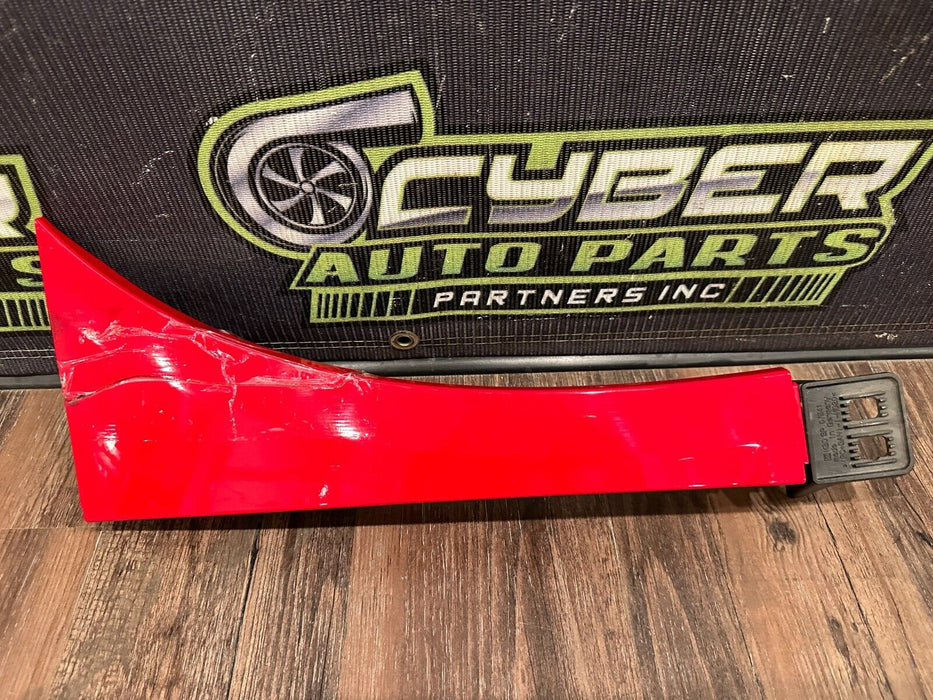 2018 AUDI R8 PLUS FRONT PASSENGER RIGHT RED FENDER PANEL OEM *CRACK/READ*