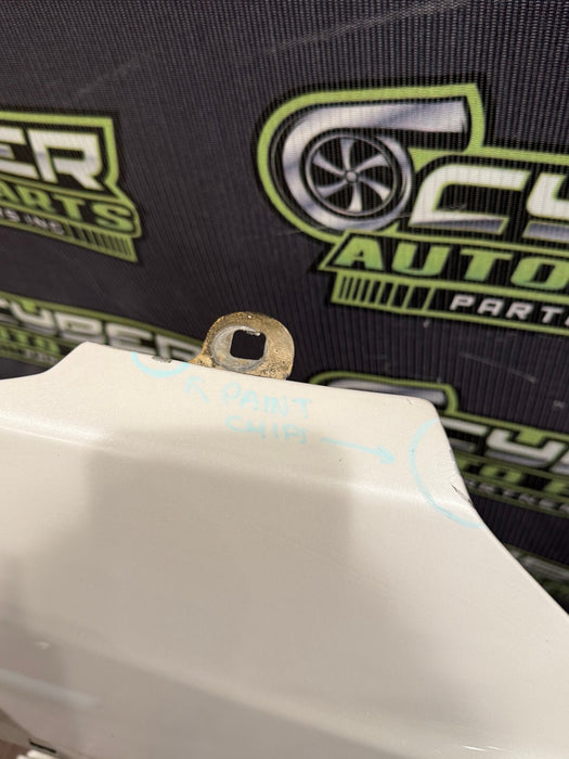 2017-19 FORD F250 F350 F450 FRONT RIGHT FENDER OEM MET WHITE (UG) *READ*