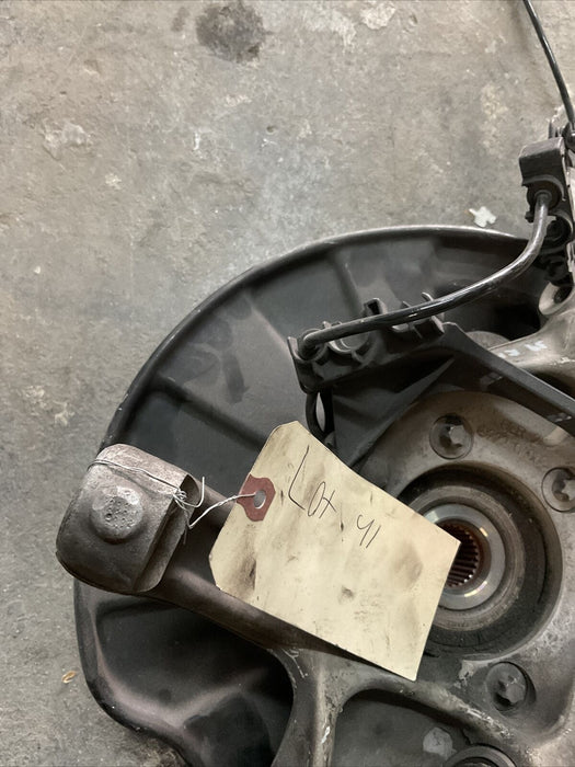 2014 MERCEDES S550 W222 PASSENGER RIGHT REAR SPINDLE KNUCKLE HUB OEM