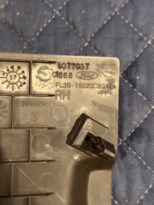 2017-2019 FORD F250 F350 BROWN RIGHT FUSE BOX TRIM PANEL OEM