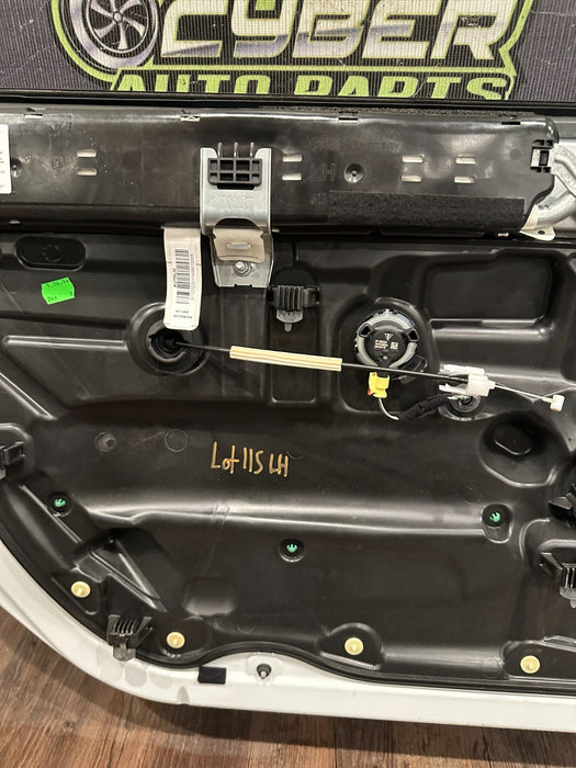 2014 PORSCHE 911 TURBO S DRIVER LEFT WHITE DOOR SHELL OEM *MINOR PAINT FLAW #5*