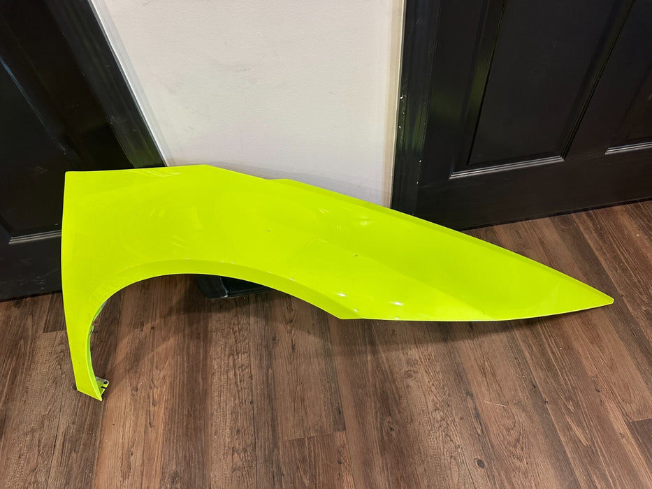 2015-2024 LAMBORGHINI HURACAN PASSENGER FENDER OEM GENUINE GREEN