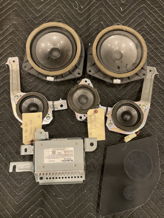 2013-2019 SCION FRS FR-S SUBARU BRZ TOYOTA 86 OEM SPEAKER SET WITH AMP OEM