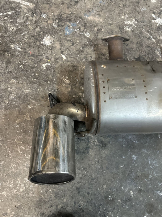 2018 NISSAN 370Z OEM REAR MUFFLER EXHAUST WITH TIPS 20100 0GA0A