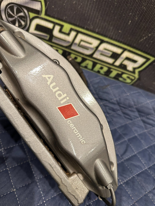 2014 AUDI R8 BREMBO REAR RIGHT CARBON CERAMIC BRAKE CALIPER OEM *READ*