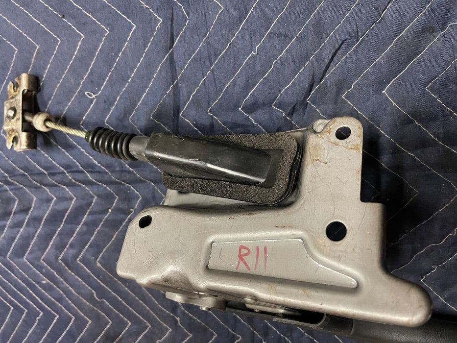 2009-2020 NISSAN 370Z LEATHER EMERGENCY E BRAKE HANDLE LEVER *SCRATCHES*