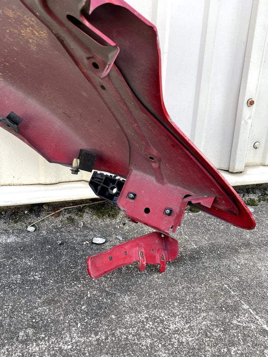 2017 NISSAN 370 NISMO FRONT DRIVER LEFT RED FENDER OEM (A54) *PAINT CHIPS* -READ