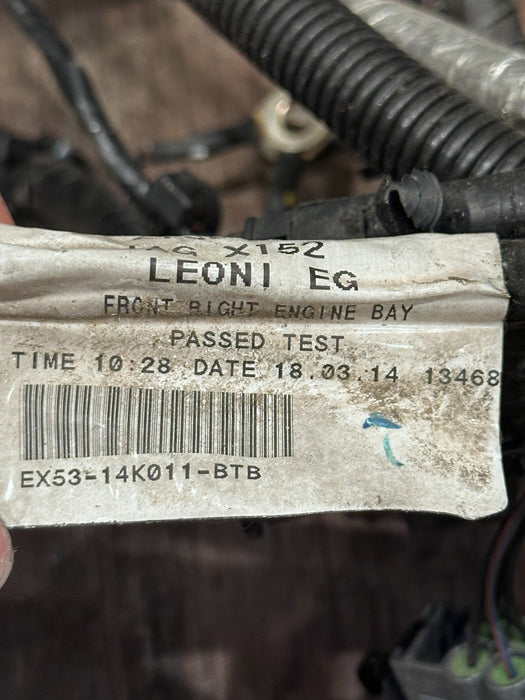 2015 JAGUAR F TYPE R V8 ENGINE WIRING POSITIVE JUMP PACK TERMINAL EX53 14K011