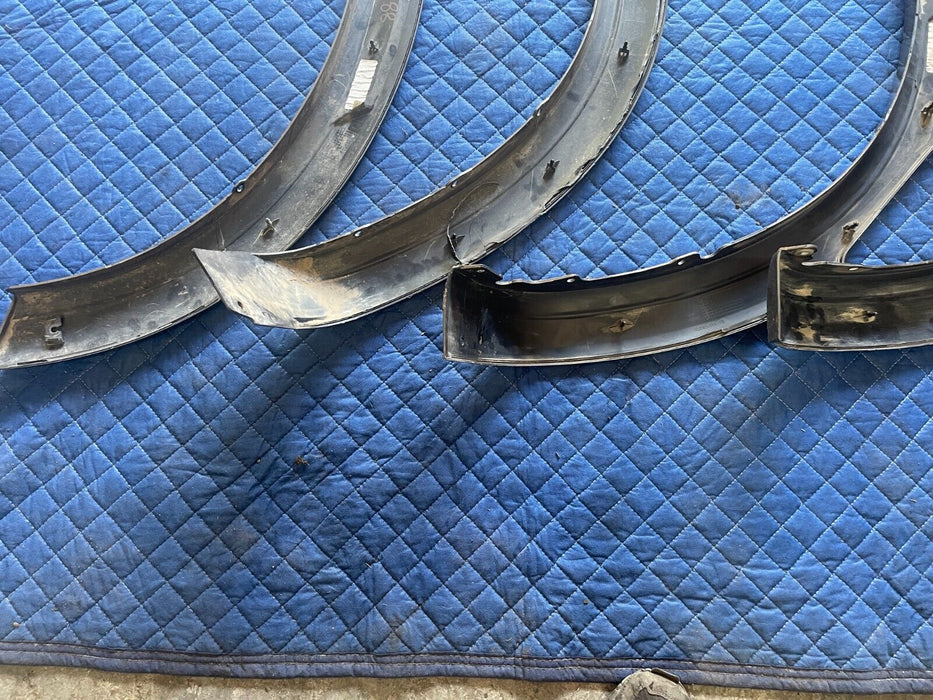 2016 2019 NISSAN TITAN XD RESERVE FRONT & REAR FENDER FLARE SET OEM