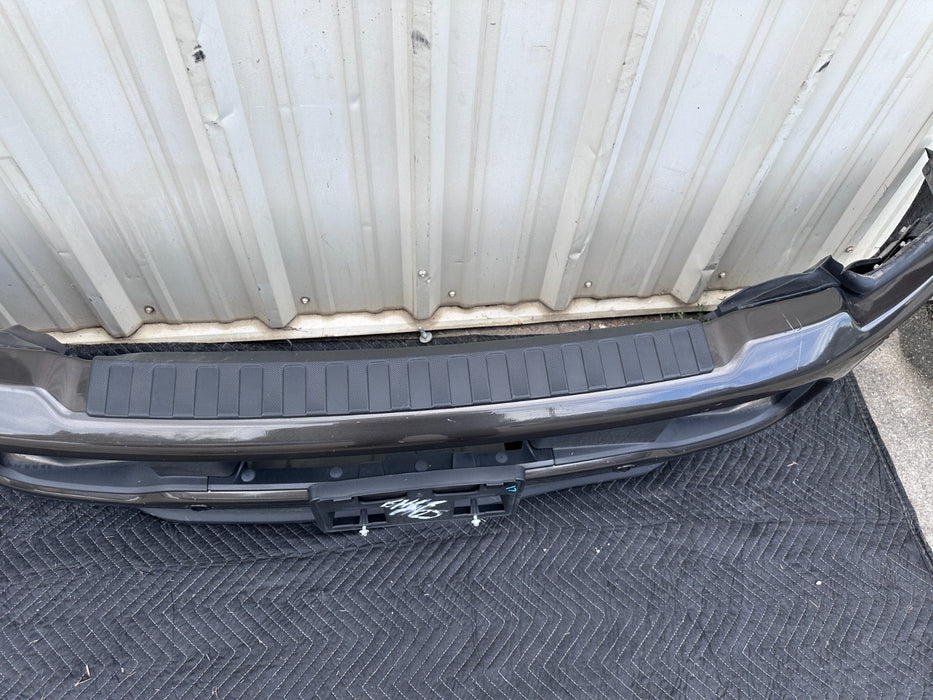 2023 2024 2025 FORD F250 F350 FRONT BUMPER ASSEMBLY DARK BRONZE ~PAINT SCRATCH~