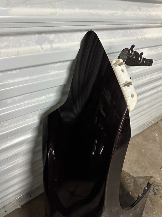 2010 NISSAN 370Z FRONT RIGHT PASSENGER FENDER OEM ~NAG~BLACK CHERRY ~MINOR WEAR~