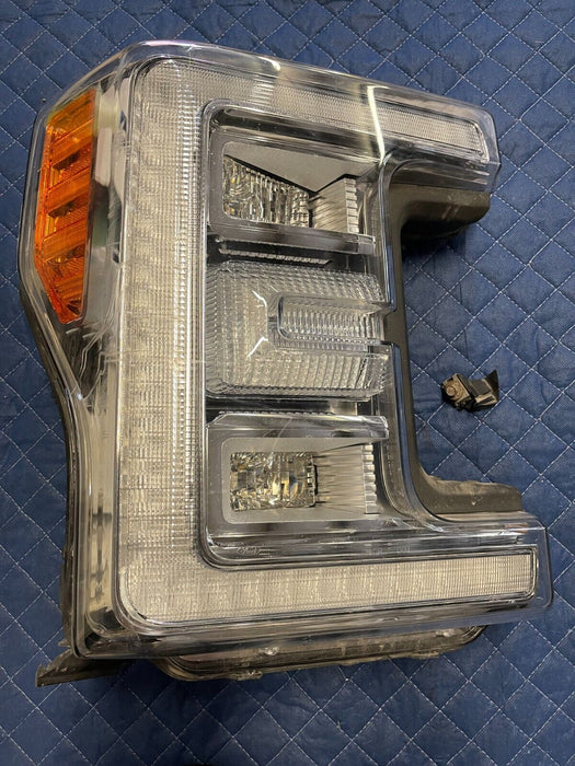 2017 FORD F250 F350 F450 PASSENGER RIGHT LED HEADLIGHT OEM *DAMAGED*