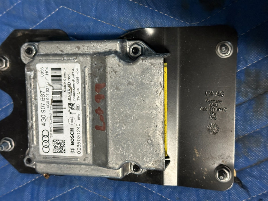 2018 AUDI R8 SPYDER QUATTRO YAW RATE CONTROL MODULE 4G0907637L OEM 4G0 907 637 L