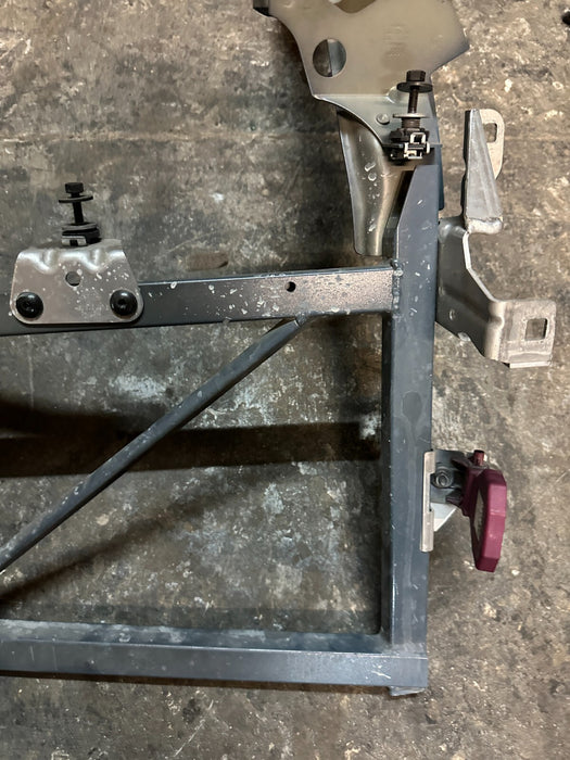 2021 AUDI R8 LEFT RADIATOR SUPPORT BRACKET W FENDER WHEEL ARCH ASSEMBLY OEM