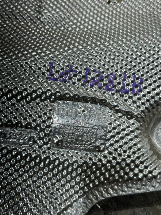 2017 AUDI R8 LEFT PROT PLATE HEAT SHIELD OEM 4S0 825 731