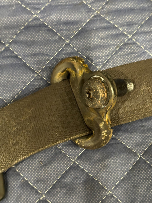 2017-2019 FORD F250 F350 F450 XLT FRONT LEFT DRIVER SEAT BELT SEATBELT OEM ~WEAR