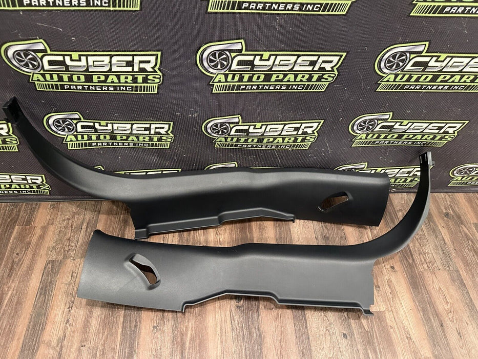 2020-2022 FORD F350 F450 PLATINUM REAR LEFT & RIGHT LOWER C PILLAR TRIM SET OEM