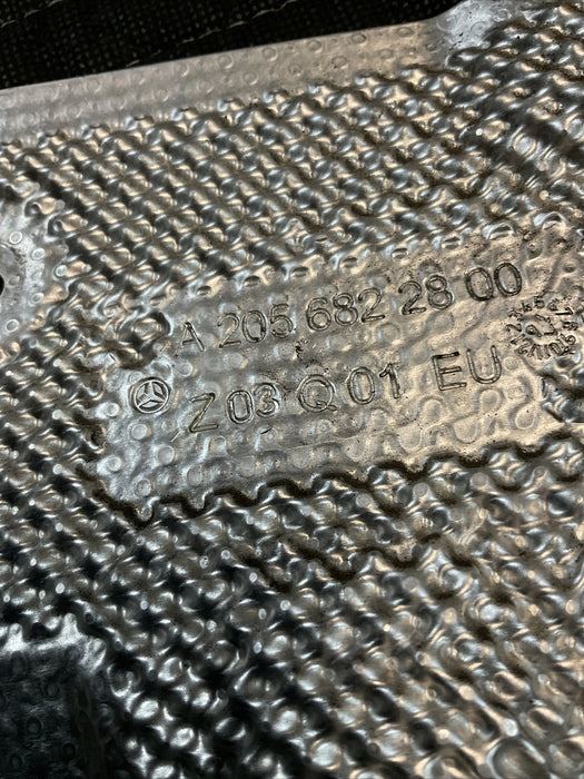 2017 MERCEDES C63 AMG OEM HEAT SHIELDING 205 682 28 00 A2056822800