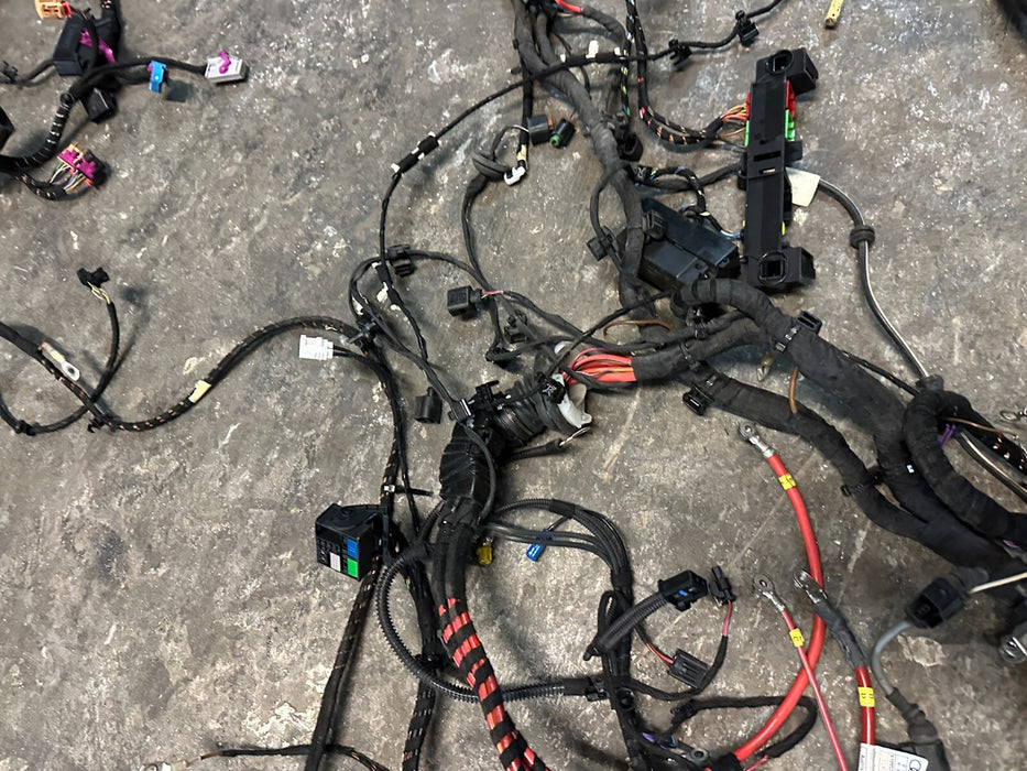 2018 AUDI R8 SPYDER OEM MAIN BODY WIRE WIRING HARNESS COUPE