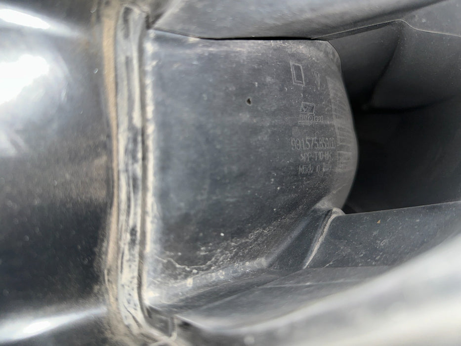 2014 PORSCHE 911 TURBO S 991 LEFT QUARTER PANEL INTAKE DUCT OEM 99157585900