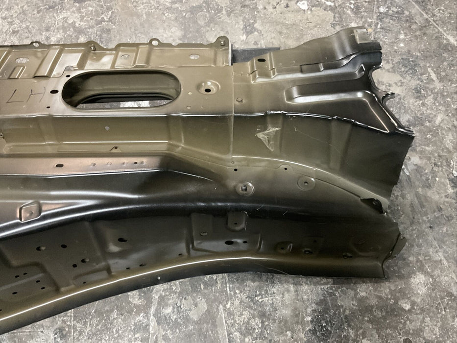 2016-2019 NISSAN TITAN XD FRONT LEFT DRIVER FRAME RAIL END APRON PILLAR CUT OEM