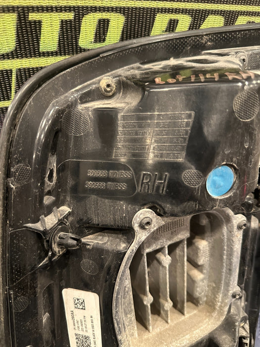 2024 DODGE RAM 3500 LARAMIE PASSENGER RIGHT LED TAIL LIGHT W BLIND SPOT OEM