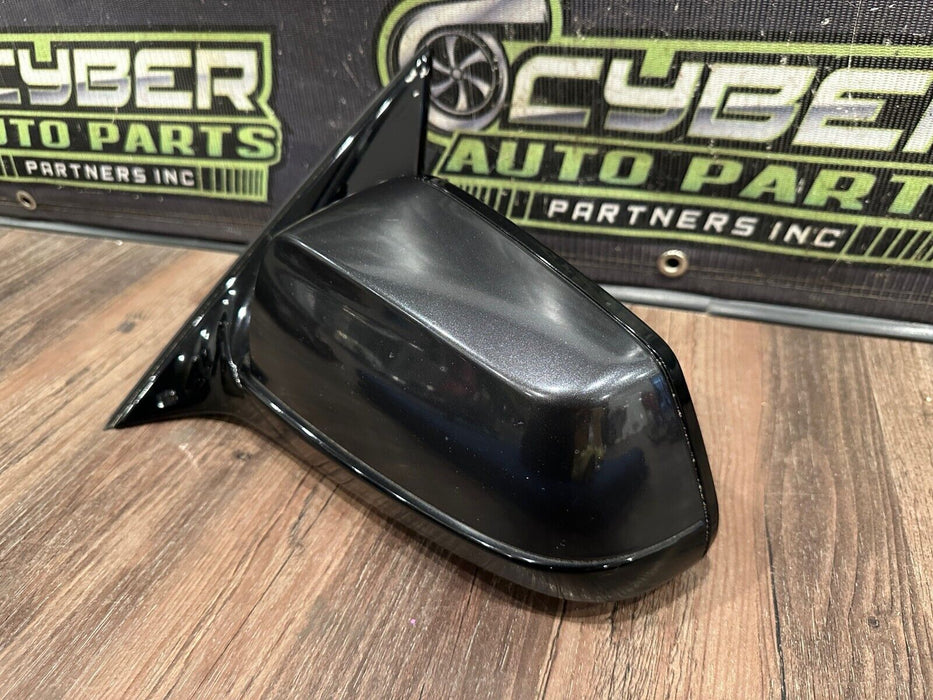 2011 BMW 550i F10 5 SERIES LEFT DOOR MIRROR GRAPHITE METALLIC (A90) *PAINT/READ