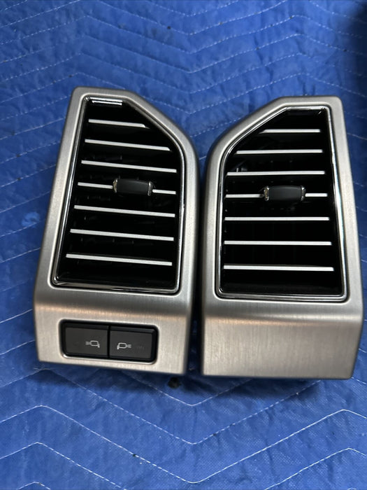 2020 2021 2022 FORD F250 F350 F450 PLATINUM DASH AIR VENTS SET (4) OEM