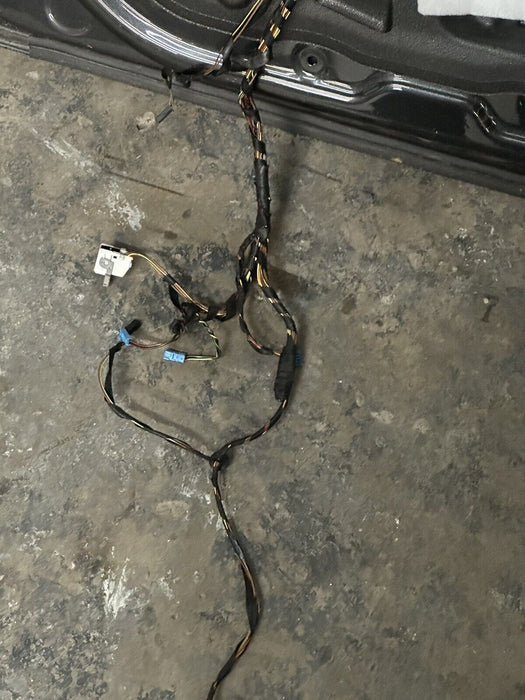 2011 BMW 550i F10 5 SERIES FRONT LEFT DOOR GRAPHITE METALLIC (A90)~MINOR DENT~