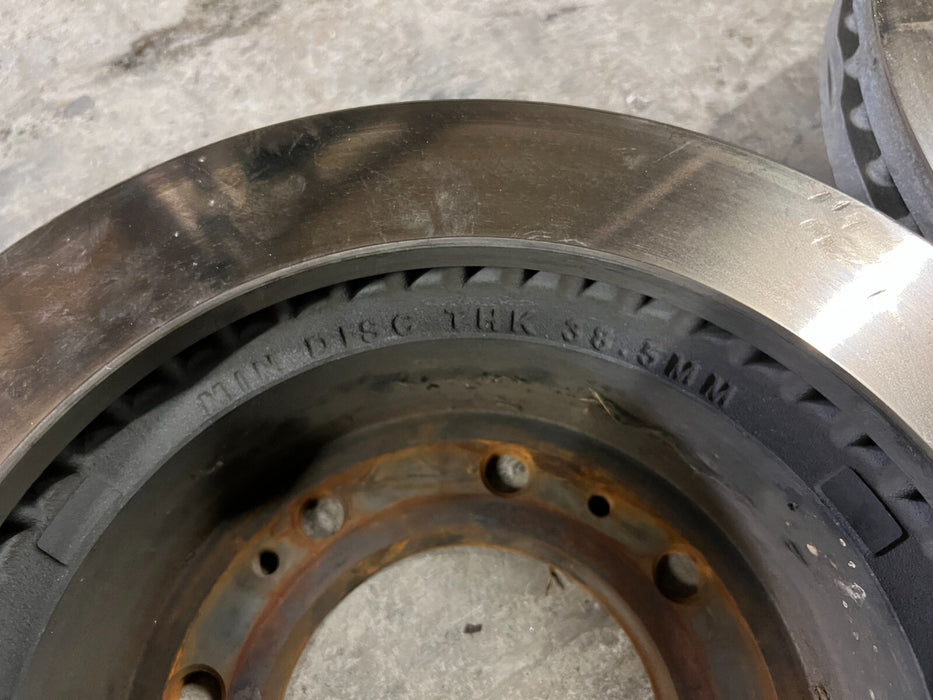 2020 2021 2022 GMC SIERRA 2500 3500 DIESEL FRONT DISC BRAKE ROTORS OEM 13529518