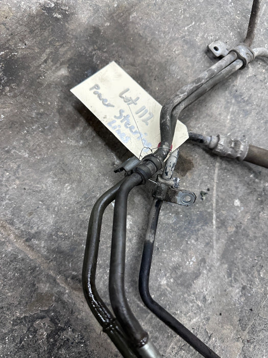 2017 NISSAN TITAN XD POWER STEERING LINES HOSE OEM