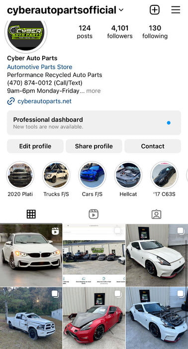 2017-2022 FORD F250 F350 F450 REAR LEFT DOOR HANDLE OEM ICONIC SILVER MET - JS