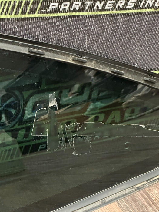 2015-2020 BMW 4 SERIES M4 F82 REAR DRIVER LEFT QUARTER PANEL GLASS WINDOW OEM