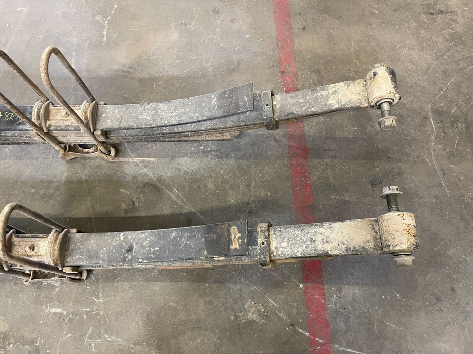 2019 FORD F350 SUPERDUTY 6.7L DIESEL REAR LEFT RIGHT LEAF SPRING PAIR OEM 108K