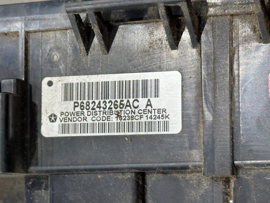 2015 DODGE RAM 2500 TIPM TOTALLY INTERGRATED POWER FUSE BOX OEM 68243265AC