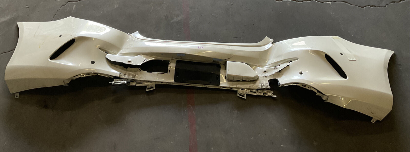 2017 MERCEDES-BENZ C63 AMG REAR BUMPER~DAMAGE PARTS ONLY~