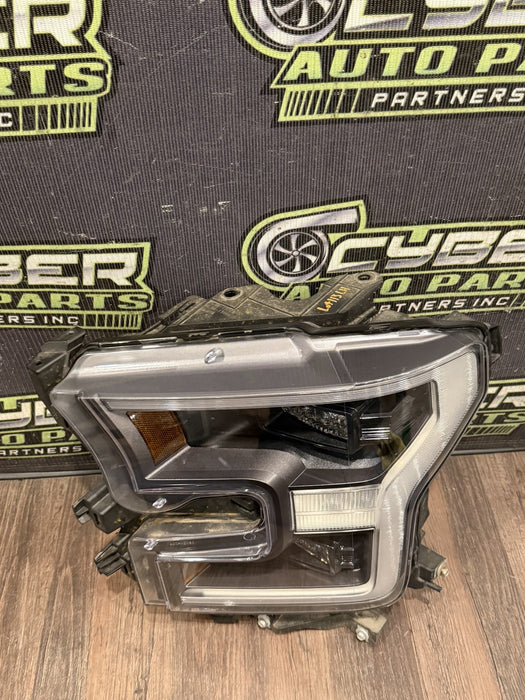 2019 FORD F150 RAPTOR DRIVER LEFT LED HEADLIGHT OEM