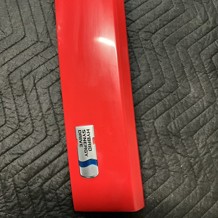 2014 TOYOTA PRIUS REAR TAILGATE PANEL TRIM W/TRUNK BUTTON OEM