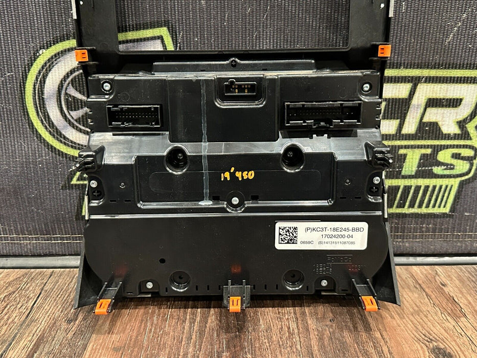 2017-2019 FORD F250 F350 DASH CENTER HVAC CLIMATE CONTROL BEZEL OEM *READ/SCUFFS