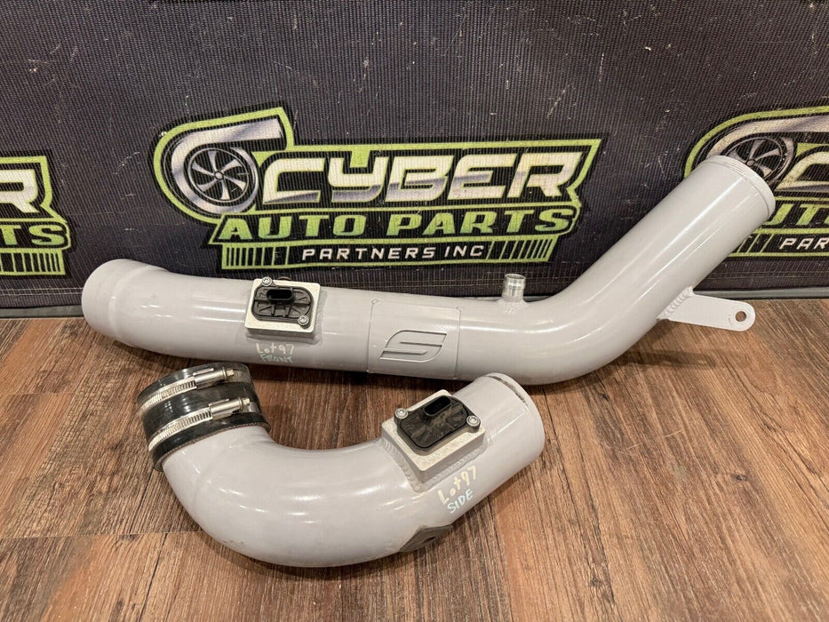 2020 BMW M4 F82 FRONT & SIDE AFTERMARKET AIR INTAKE MOUNT TUBE PIPES