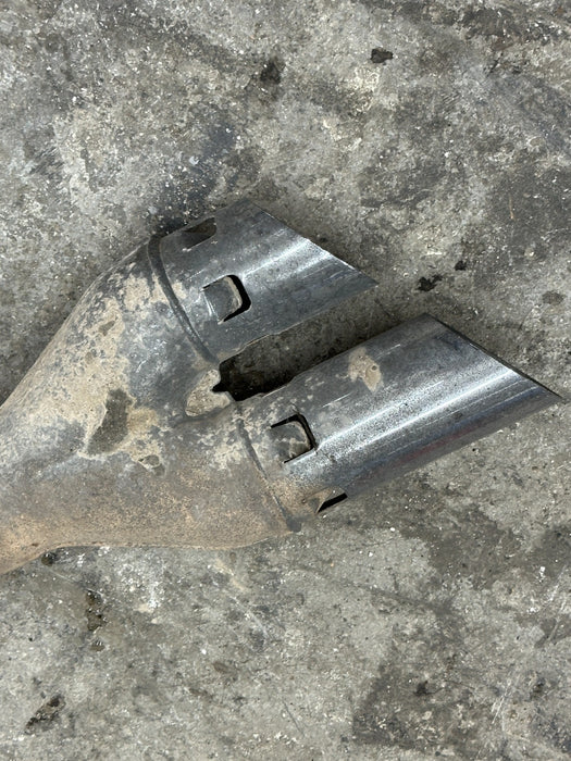 2021 FORD F350 SRW DIESEL 6.7L FACTORY EXHAUST MUFFLER TAIL PIPE OEM ~WEAR~