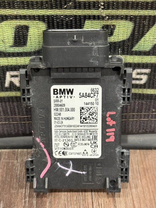 2024 BMW M3 M4 G80 G82 FRONT BLIND SPOT RADAR DISTANCE SENSOR OEM 6632 5A84CF7