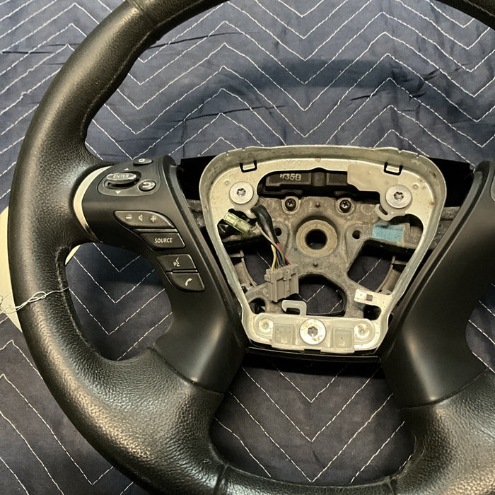 2013-2015 INFINITI JX35 QX60 STEERING WHEEL LEATHER