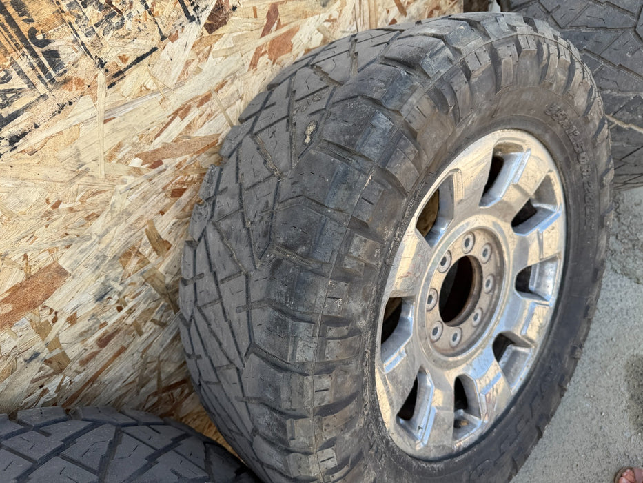 2024 FORD F250 F350 KING RANCH LARIAT FACTORY WHEELS RIMS TIRES 8X170 2005-2026