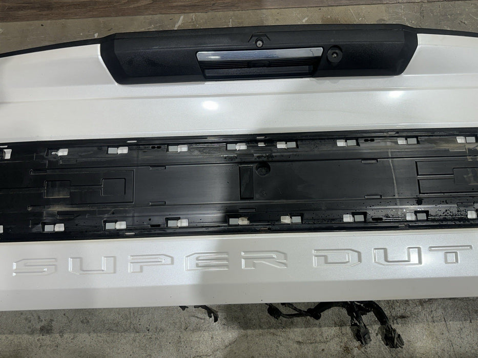 2017-2019 FORD F250 F350 TAILGATE W NO PLAQUE OEM *BENT/WEAR 8,12-14* (UG)